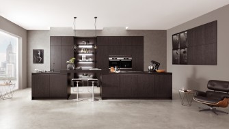 Cuisine grise et noire : le design à l’honneur
