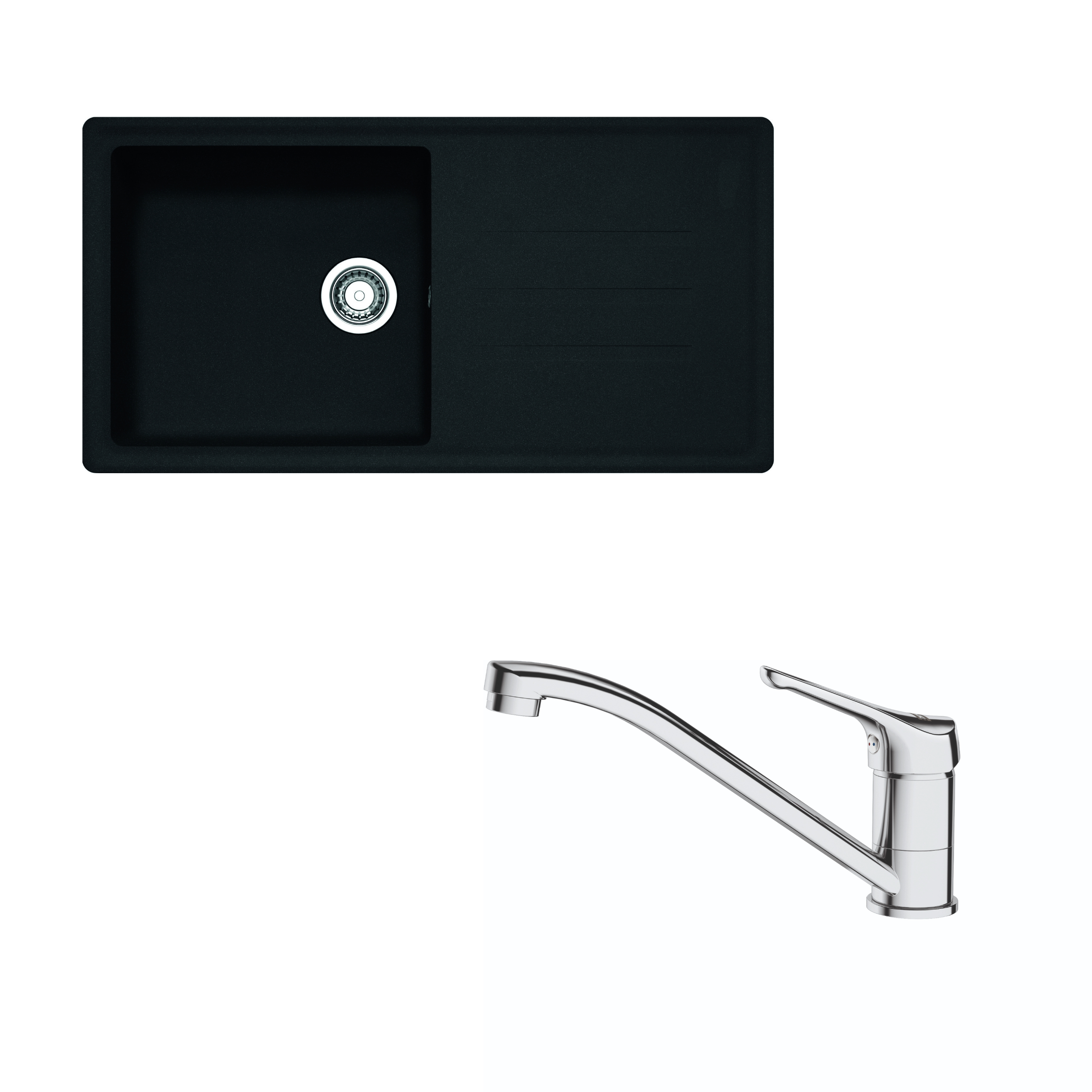 Evier et mitigeur inox