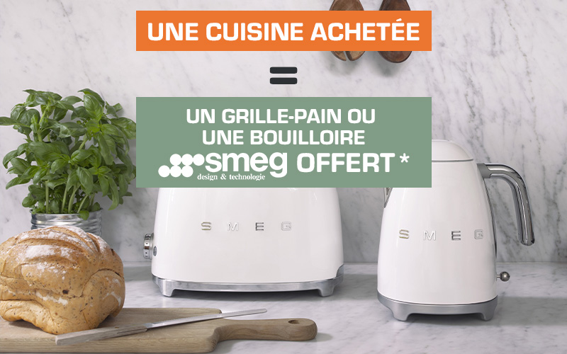 Bouilloire SMEG KLF03WHEU blanc