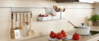 Crédence imitation bois