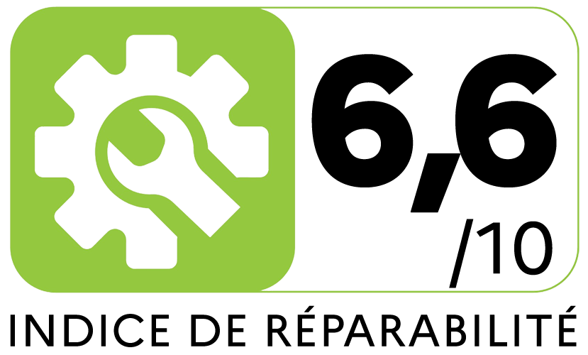 Indice de réparabilité 6,6