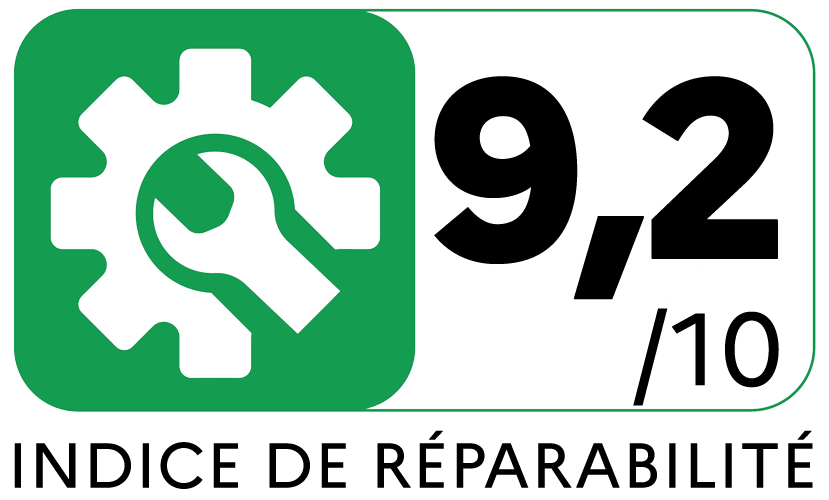 Indice de réparabilité 9,2