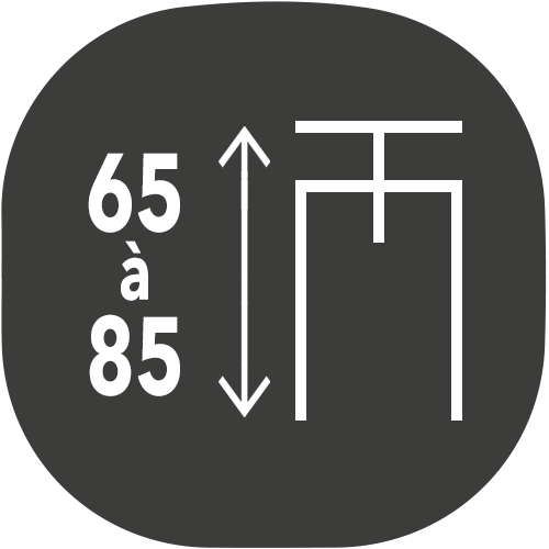 small chaise tabouret 65 85