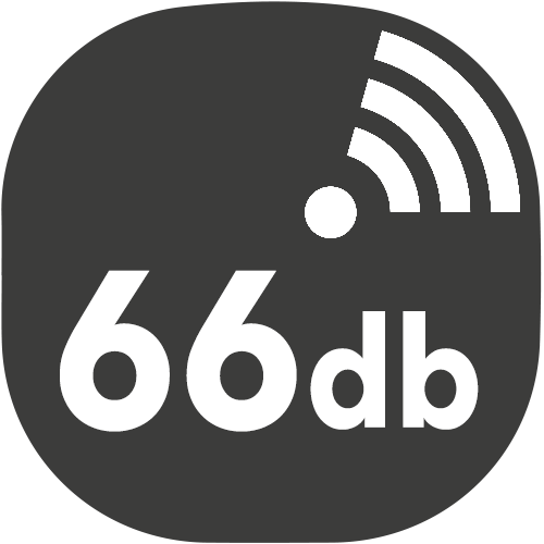 small hotte decibels 66db