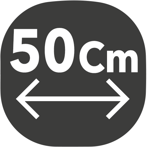 small hotte largeur 50cm