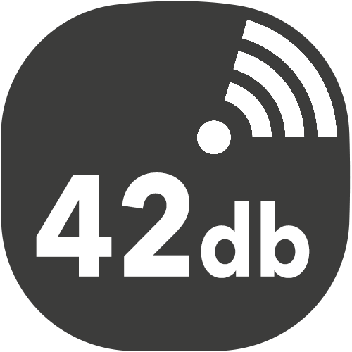 small lave vaisselle decibels 42db
