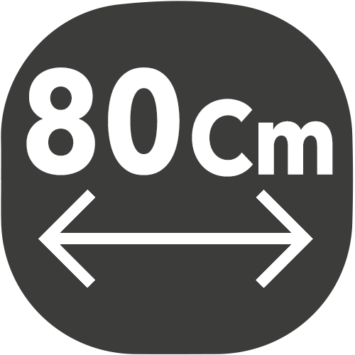 small plaque largeur 80cm