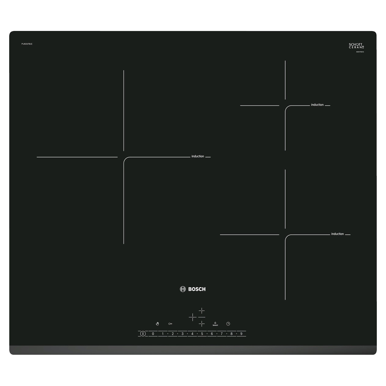 Plaque induction Quartz