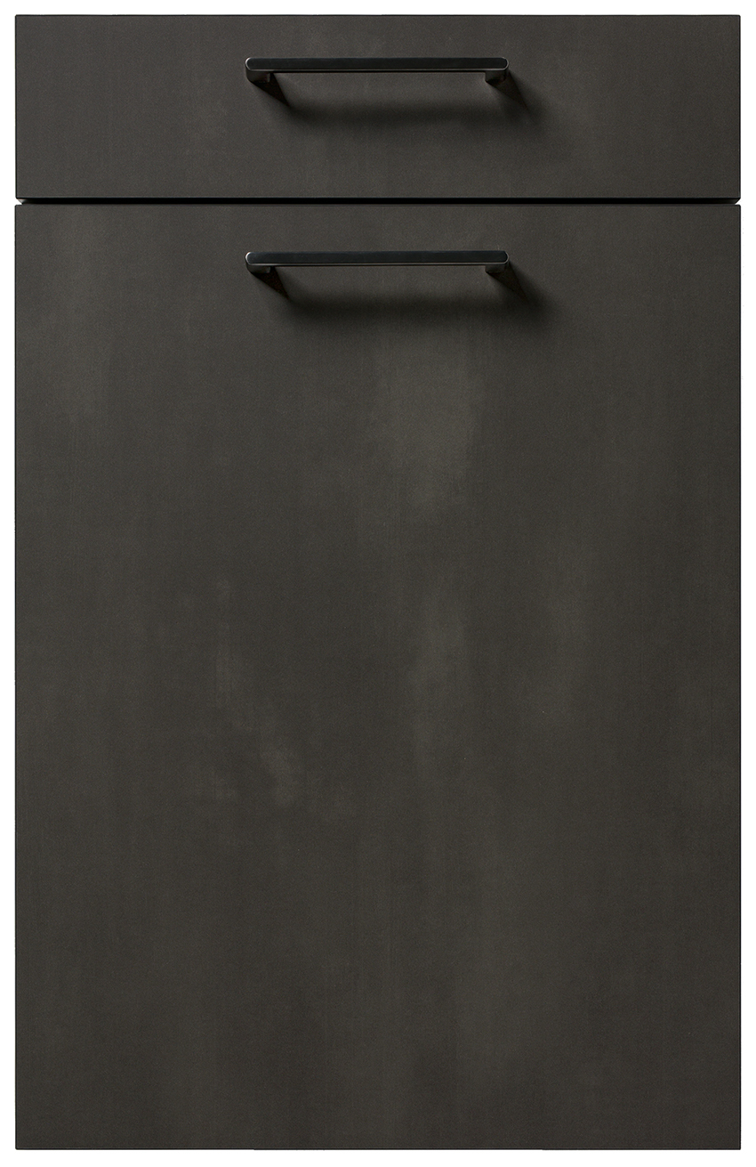 Façade MANHATTAN Imitation acier foncé