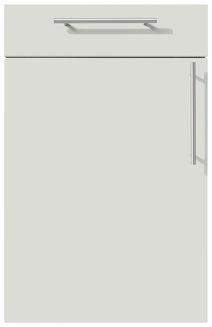 Façade MILANO Gris cristal mat soyeux AFP