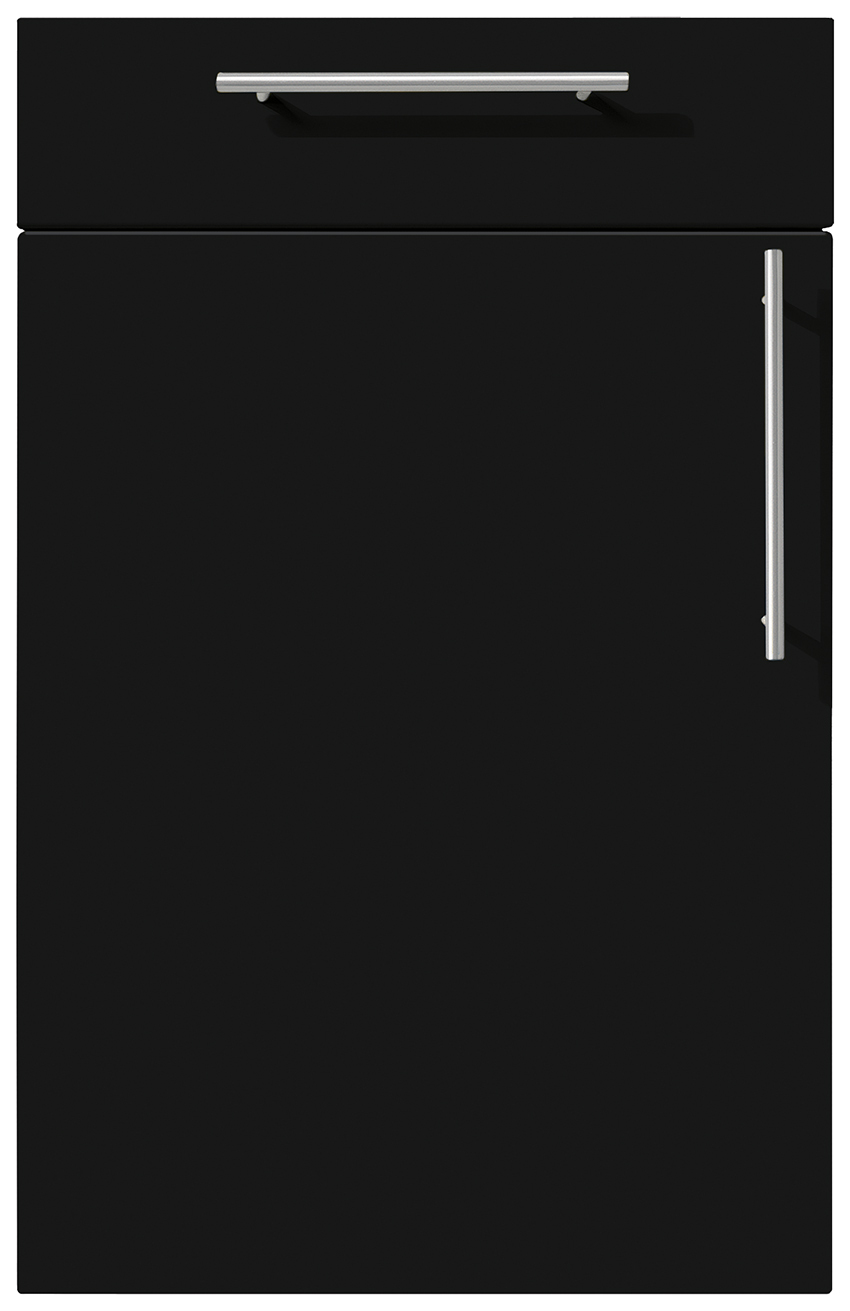 Façade MILANO Noir onyx mat soyeux AFP