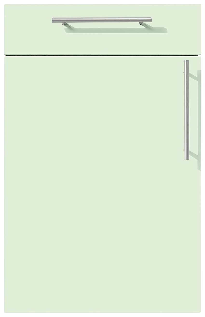 Façade MILANO Vert pastel mat soyeux AFP