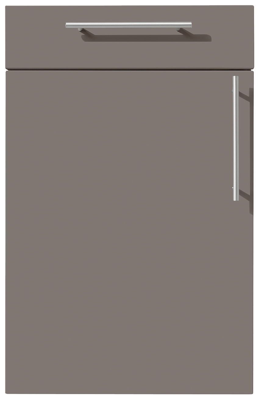 Façade MILANO Gris terre mat soyeux AFP