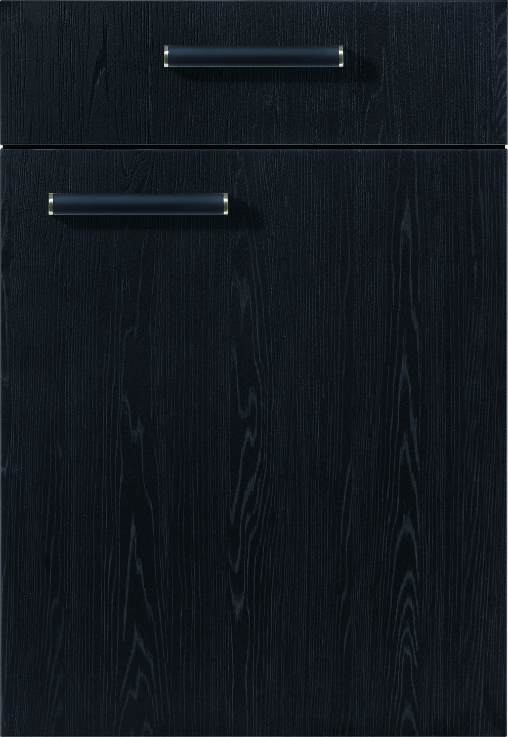 Façade VALENTINA Décor chêne Nero