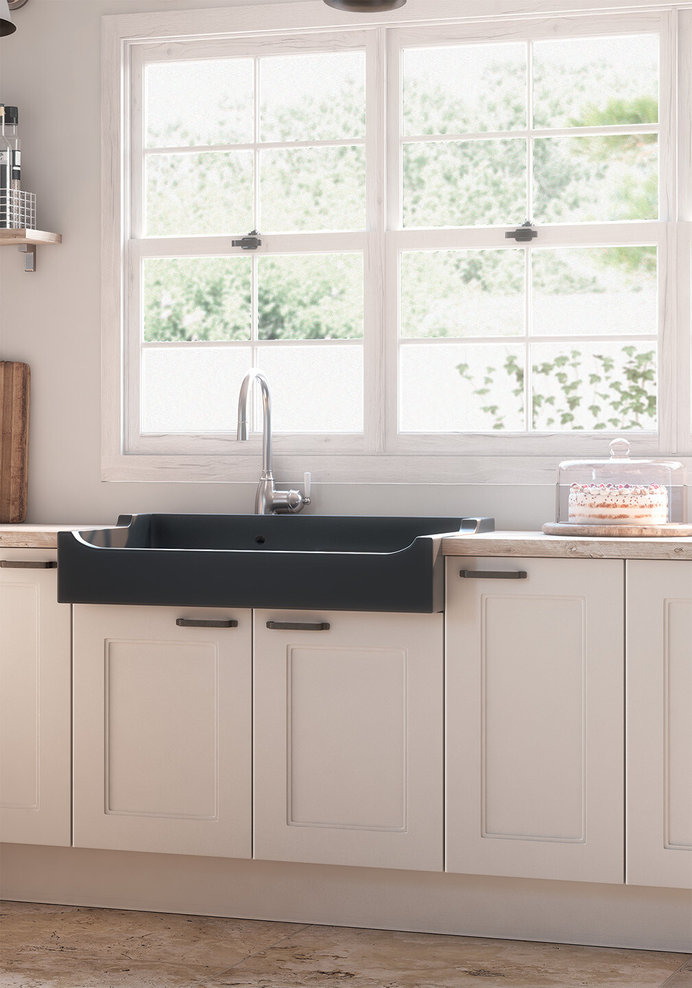 ELZA blanche et roseau