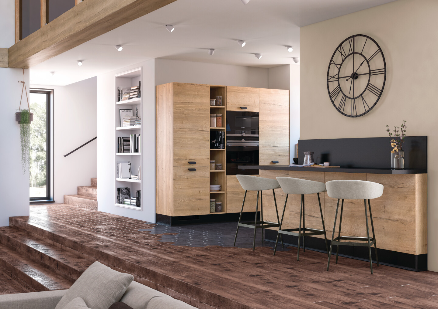 VALENTINA décor chêne Sierra