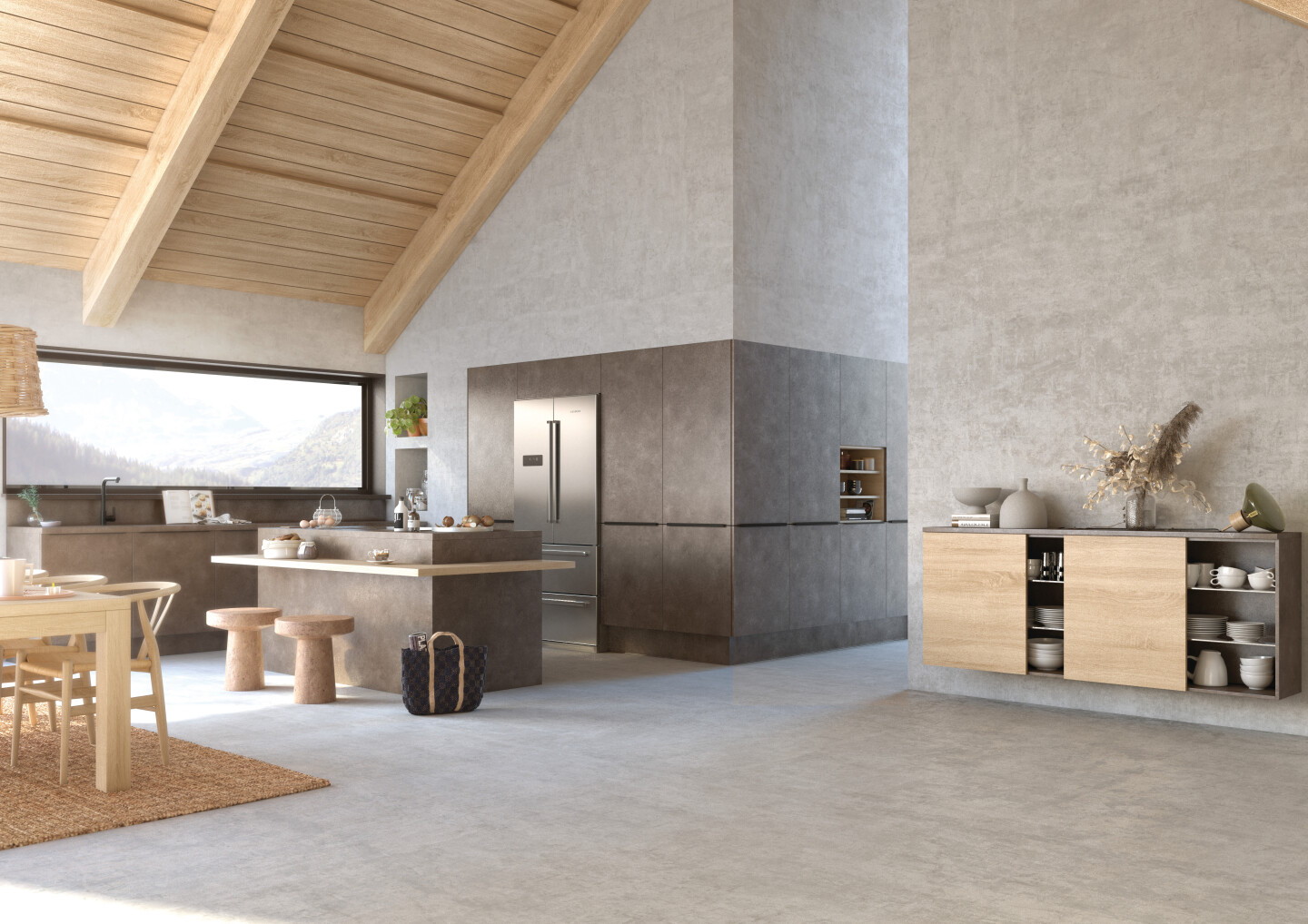 ARIA Beton gris terra