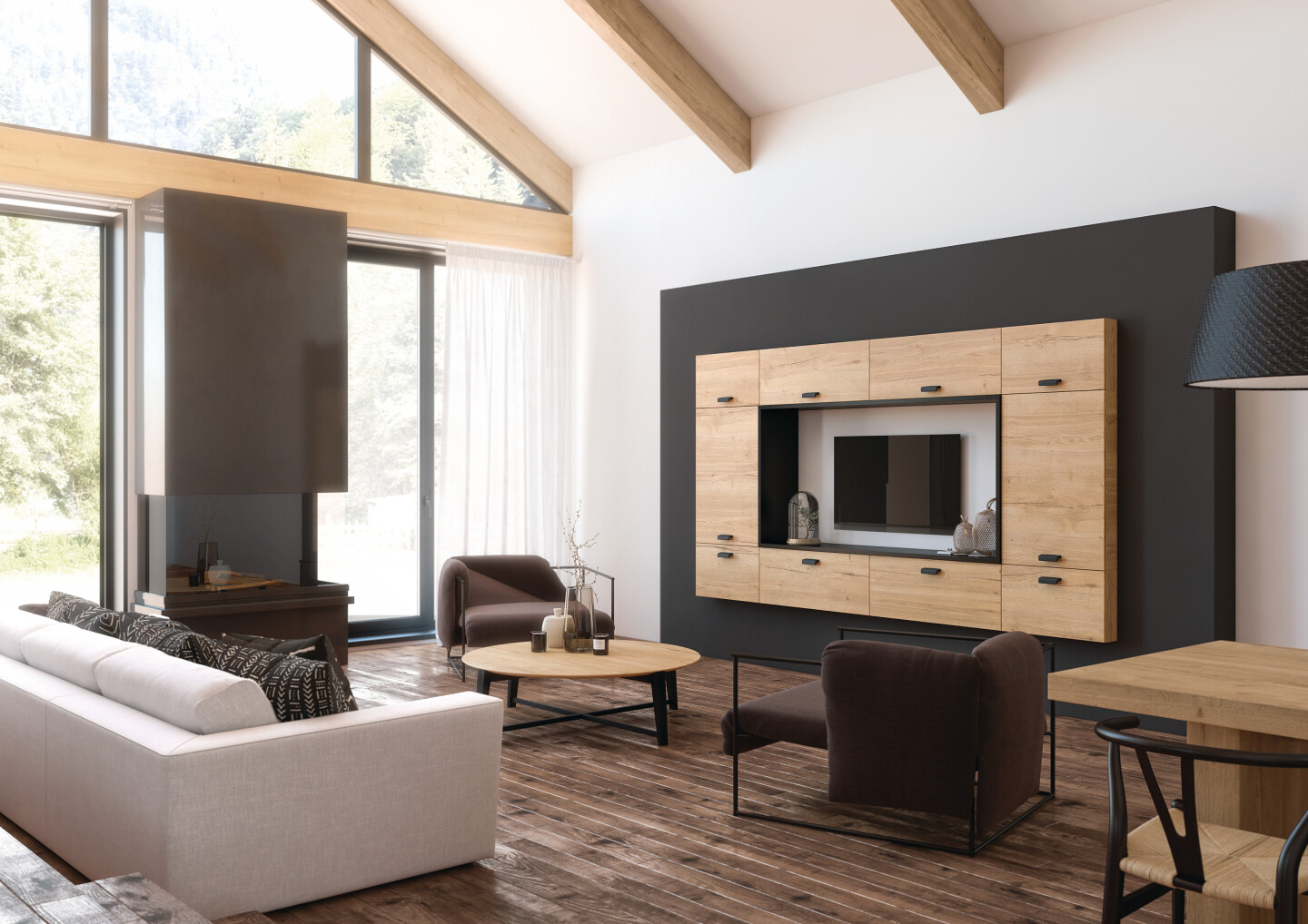 VALENTINA décor chêne Sierra