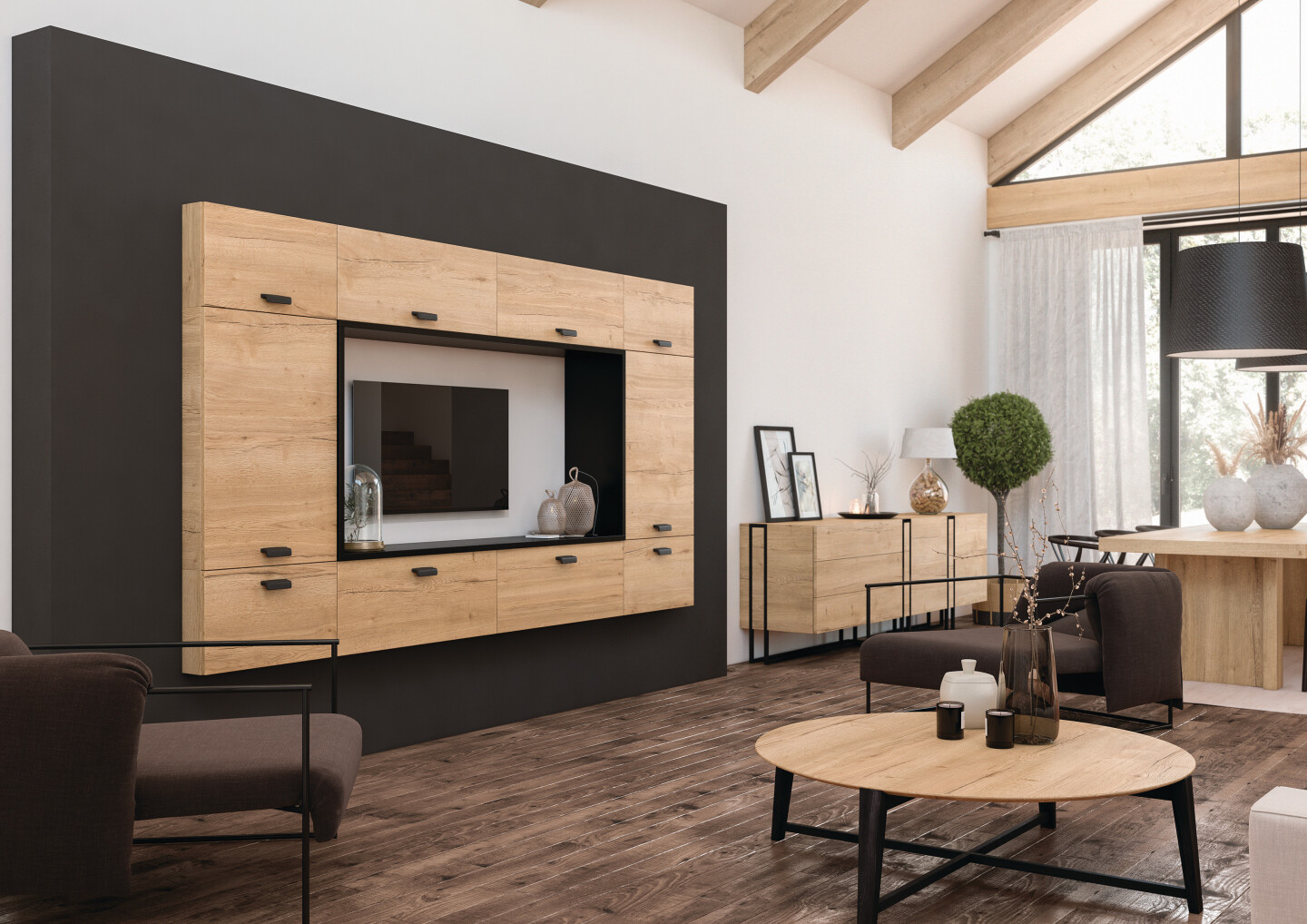 VALENTINA décor chêne Sierra