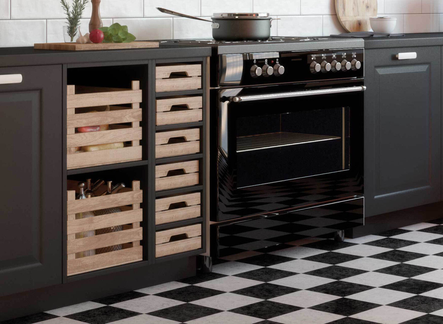 TORINO Noir lave mat soyeux