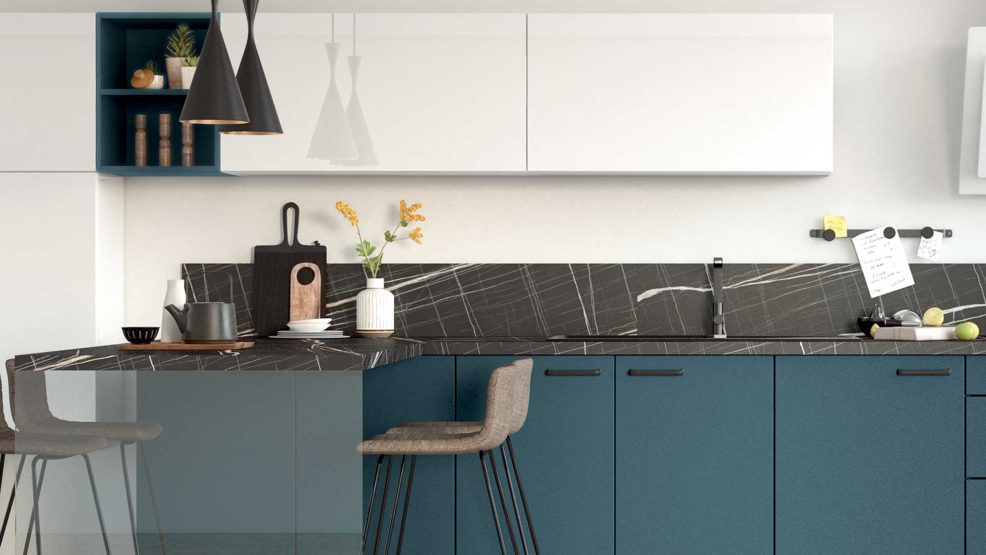 Plan de travail cuisine - Modèle de plans de travail | Cuisines AvivA